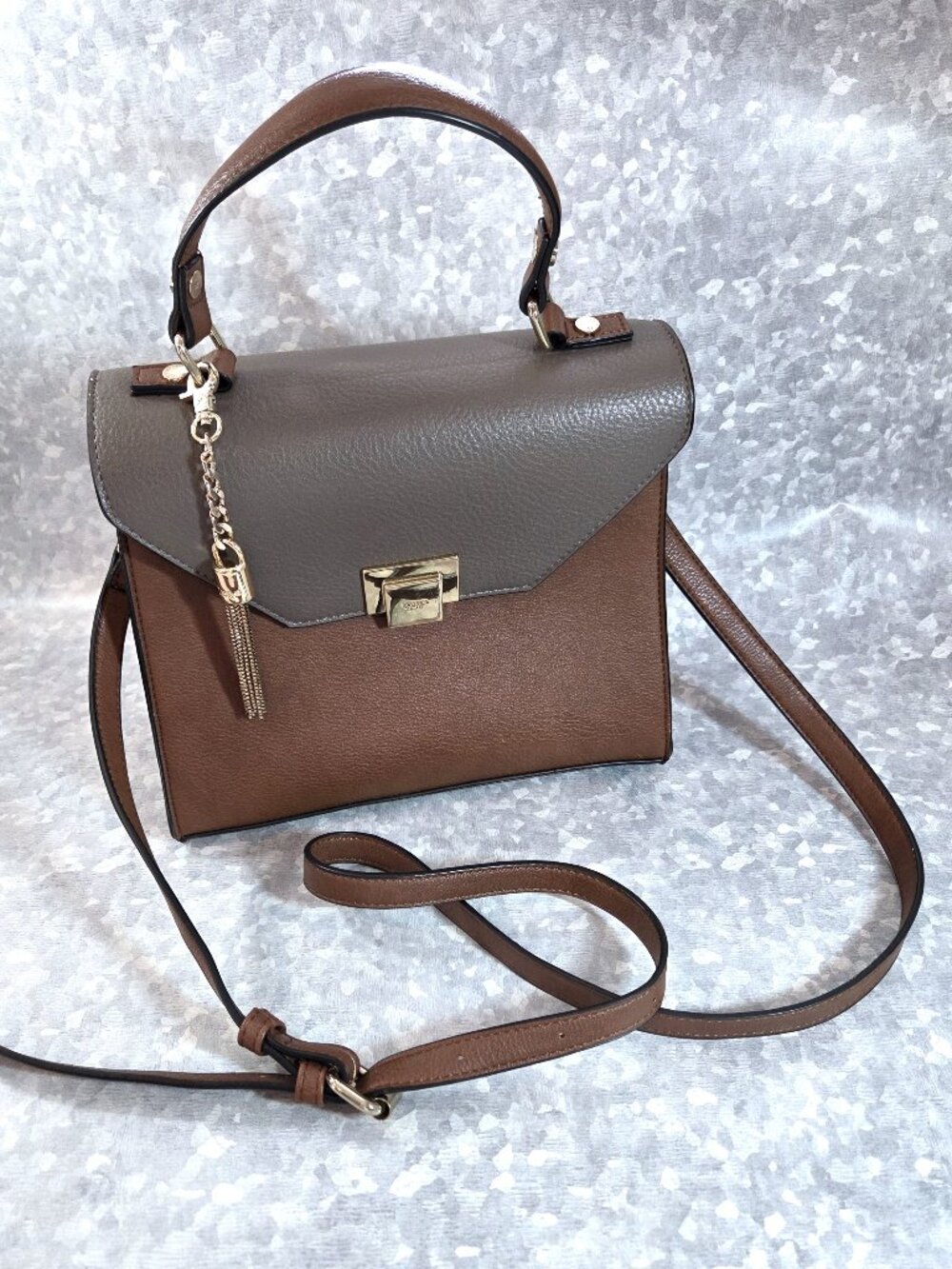 NWOT Dune London Multi Color Faux Leather Crossbody Bag